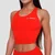 GymBeam Women‘s BEAT Sports Top Tangerine