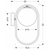 Cordel Wall Lamp 1X28W G9 Ring Brass