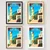 Wallity Poster Antibes-1977, 50x70 cm