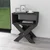 Hanah Home pomoćni sto X Legs, 43 cm, antracit
