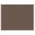 Vanjska roleta 90% blokada UV zraka Sivosmeđa 120 x 140 cm HDPE