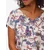 VERO MODA Bluza VMCHERIE  svetlo modra / rjava / roza / off-bela