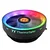 Thermaltake Thermaltake UX100 ARGB ventilator za hlajenje procesorja 12 cm Črn