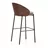 Rjavo-bež barski stol (višina sedeža 77 cm) Eamy – Kave Home