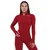 GymBeam Women‘s Ignite Crop Top Dark Red