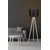 Opviq 119 Podna lampa, Crna