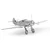 Metal Earth 3D kovinski model Messerschmitt BF-109