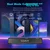 Soaiy Desktop soundbar SH02, RGB, Crni