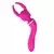 Masažer klitorisa Dual Massager, 19.6cm, Roze