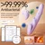 SuperLove Bunny Bliss 4-in-1 Rabbit Vibrator Suction Thrusting Rotating Heating with App Lilac