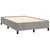 Krevet box spring s madracem LED svjetlosivi 120x190 cm tkanina