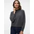 VERO MODA Pulover VMLeaf  temno siva