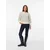 VERO MODA Pulover VMLEONOR ecru/mornarska