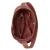 VIVANCE Nakupovalna torba  rjava / bordo