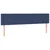 Vidaxl Box spring postelja z vzmetnico modra 120x190 cm blago