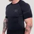 GymBeam OG1 Seamless T-shirt Black/Grey