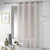 Rjava prosojna zavesa 140x280 cm Telma – douceur dintérieur