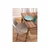 HANAH HOME Set Trpezarijski sto i 4 stolice Lidyana Cream