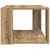 Stol za kavu Artisan hrast 40x40x30 cm izrađeno drvo