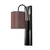 Opviq Zidna lampa E27 Socket, Crno-Braon