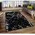 Conceptum Hypnose Tepih Asr Crpt-91, Pravougaoni, 80 x 140 cm, Crni