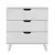 HANAH HOME Komoda Valencia 3 White
