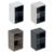 GEBERIT odprta stranska omarica Smyle Square, beli oreh
