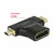 Adapter HDMI-C Mini M/HDMI-D mikro M - HDMI Ž Delock