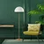 Aberto Design Podna lampa Mixed-11514, 40 cm, 154 cm, Zlatne boje