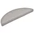 Prostirke za stepenice 10 kom 56x17x3 cm poluokrugle boje taupe