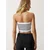 Happiness Istanbul Womens Black and White Strapless Knitted 2-Pack Bustier