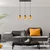 Opviq Luster Benek-20-14344, 70x20x120, IP20, Crno-žuti