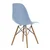 STOLICA plava drvo, metal, plastika