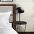 Opviq Varzan 10856 Stona lampa, Crna