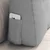 Jastuk za leđa Oblačnosiva 60 x 24 x 50 cm tkanina