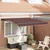 Vidaxl Okvir tende Rjava 350 x 250 cm Poliester s PU premazom