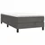 Vidaxl Box spring postelja z vzmetnico temno siv 90x190 cm žamet