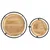 Vidaxl 2 kosa stranske mize Solid Wood Mango