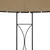 Vidaxl Paviljon 300x290 cm taupe okrogel