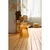Steklena okrogla stranska mizica o 37 cm Dakwa – Light & Living