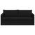 Sofa Crna 196 x 82 x 85 cm tkanina