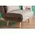 Atelier del Sofa Fotelja Folde Svetlosiva