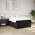 Vidaxl Box spring posteljni z vzmetnico črn 140x190 cm blago