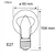 LED prigušiva sijalica FILAMENT E27/6W/230V 1700K - Paulmann 28522