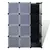 VIDAXL modularni kabinet z 18 predelkov 37 x 115 x 150 cm