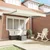 Okvir tende Krema 300 x 250 cm Poliester s PU premazom