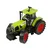 slomart LEAN TOYS Traktor z rdečo kabino in rumeno prikolico, 50 cm