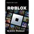 Roblox Gift Card 4500 Robux - Digital Code