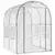 Staklenik s okvirom 160 x 200 x 192,5 cm PVC *Transparent*an