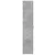 Visoka komoda siva betona 70x35x180 cm od konstruiranog drva